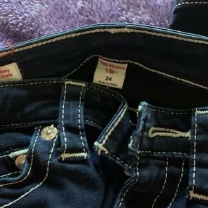 True religion jeans size 24
